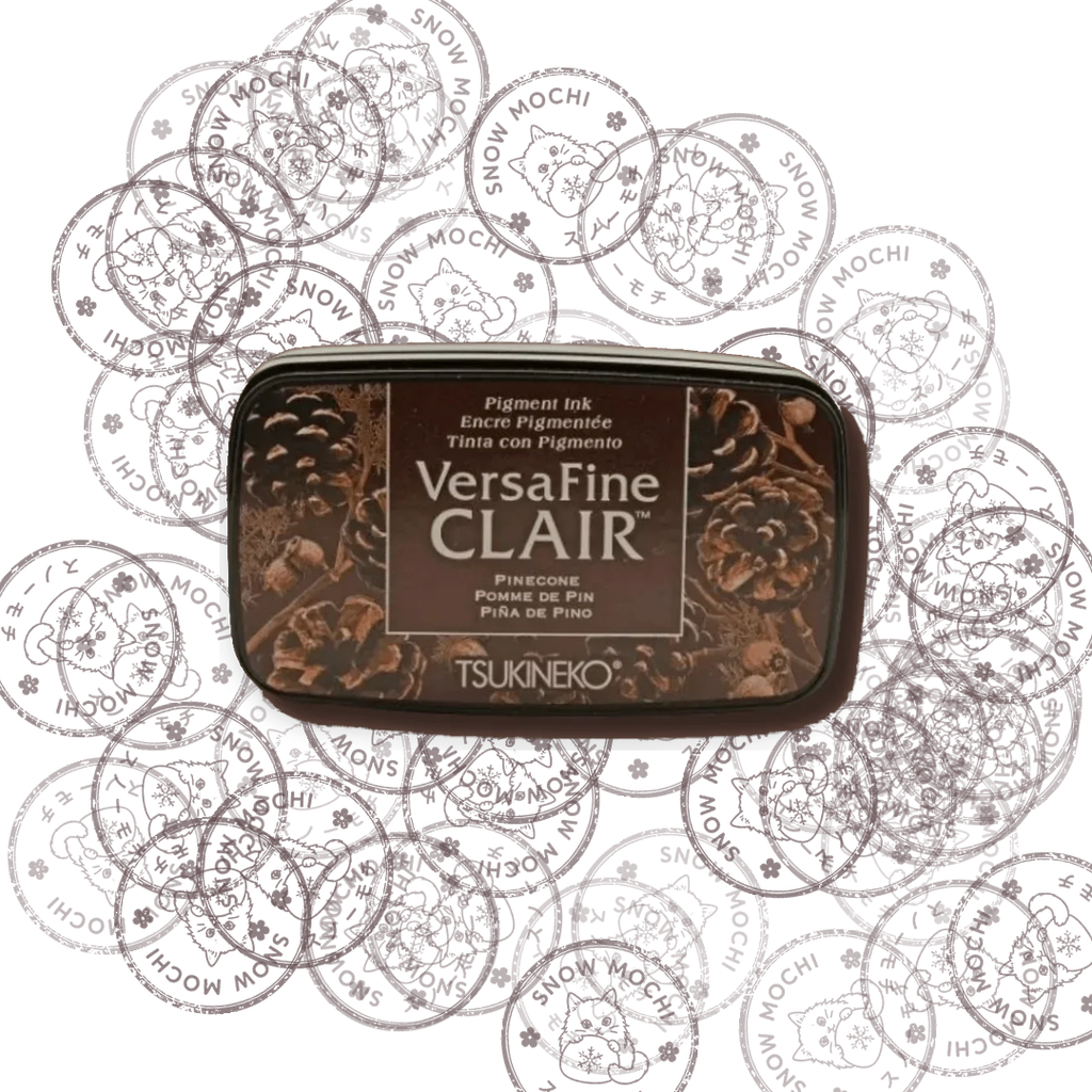 Tsukineko Versafine Clair Pigment Ink Pad | Stamp Pad - Brown & Beige Tones