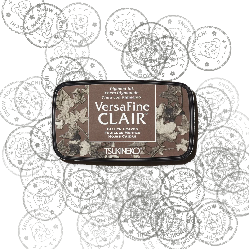 Tsukineko Versafine Clair Pigment Ink Pad | Stamp Pad - Brown & Beige Tones