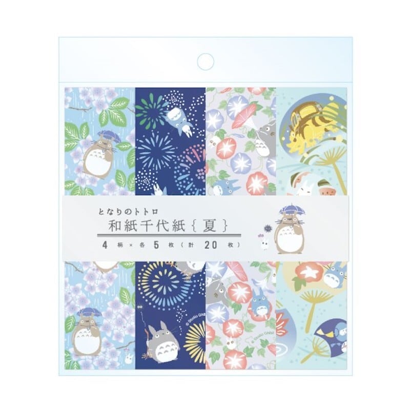 My Neighbor Totoro Washi Chiyogami Paper | Origami Paper  – Summer
