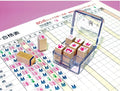 Kiki's Delivery Service Mini Rubber Stamp Set with 9 Designs | Studio Ghibli