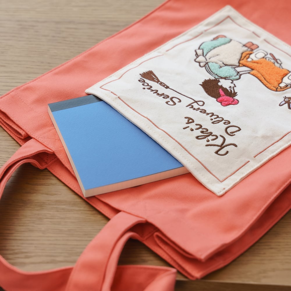 Kiki’s Delivery Service Macaron Colour Canvas Tote Bag｜Studio Ghibli