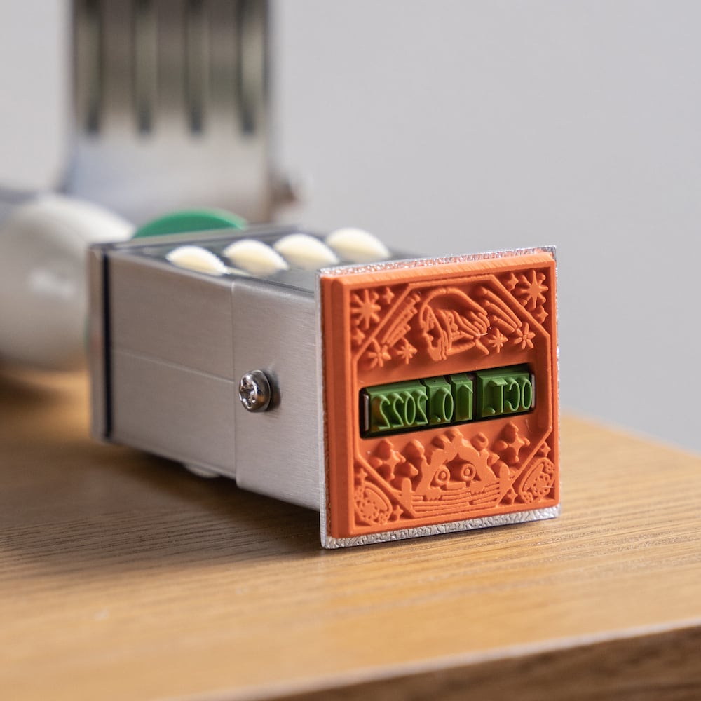 Howl's Moving Castle Rotating Date Stamp | Studio Ghibli