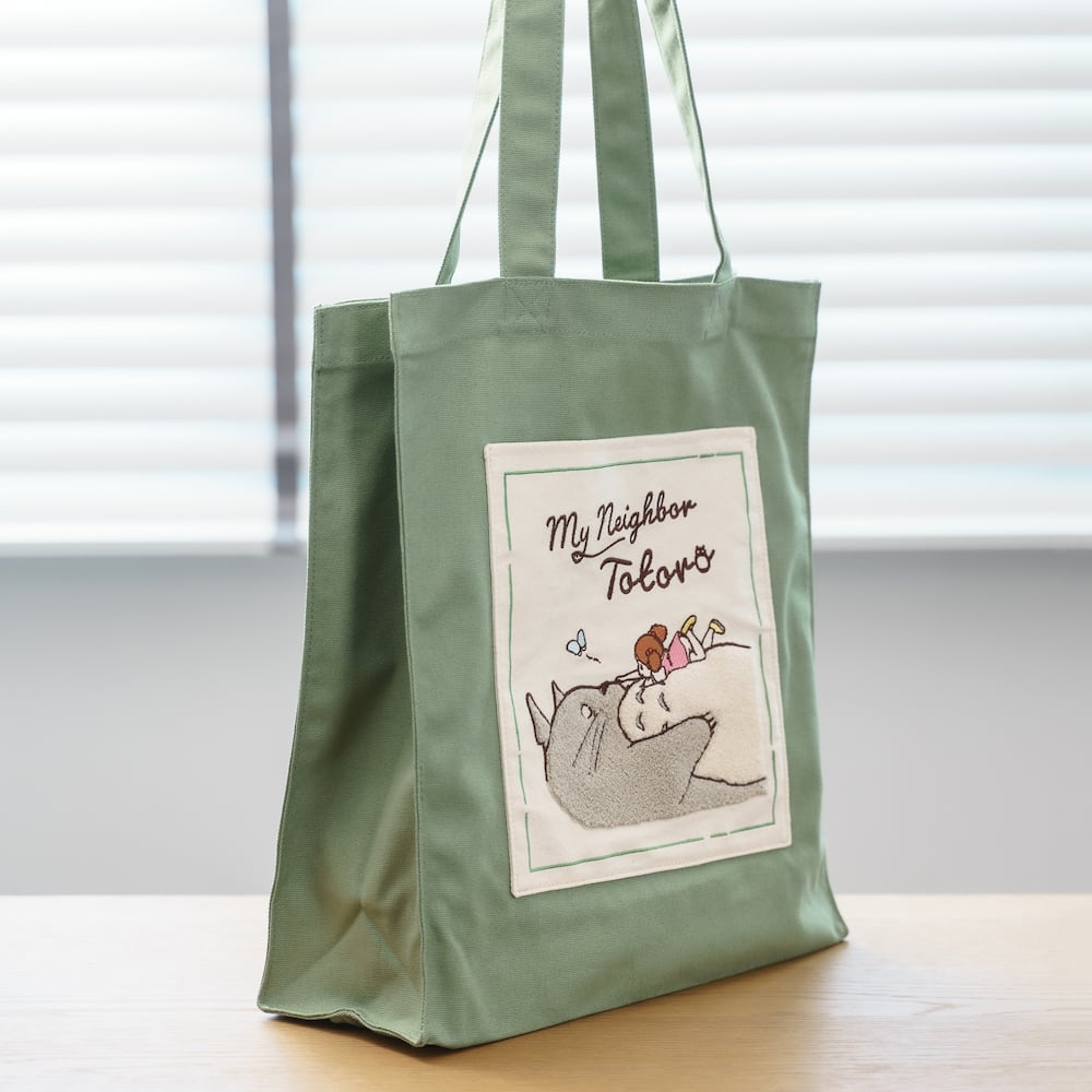 My Neighbor Totoro Macaron Colour Canvas Tote Bag｜Studio Ghibli