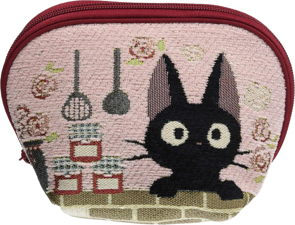 Kiki's Delivery Service Gobelin Tapestry Pouch - Jiji in the Kitchen| Studio Ghibli