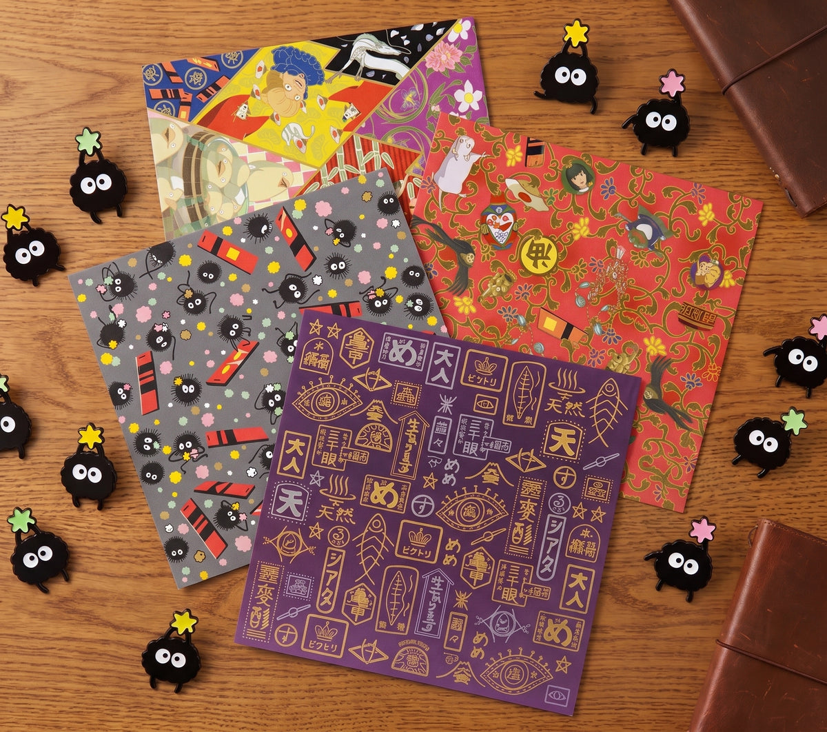 Spirited Away Washi Chiyogami Paper | Origami Paper - Studio Ghibli