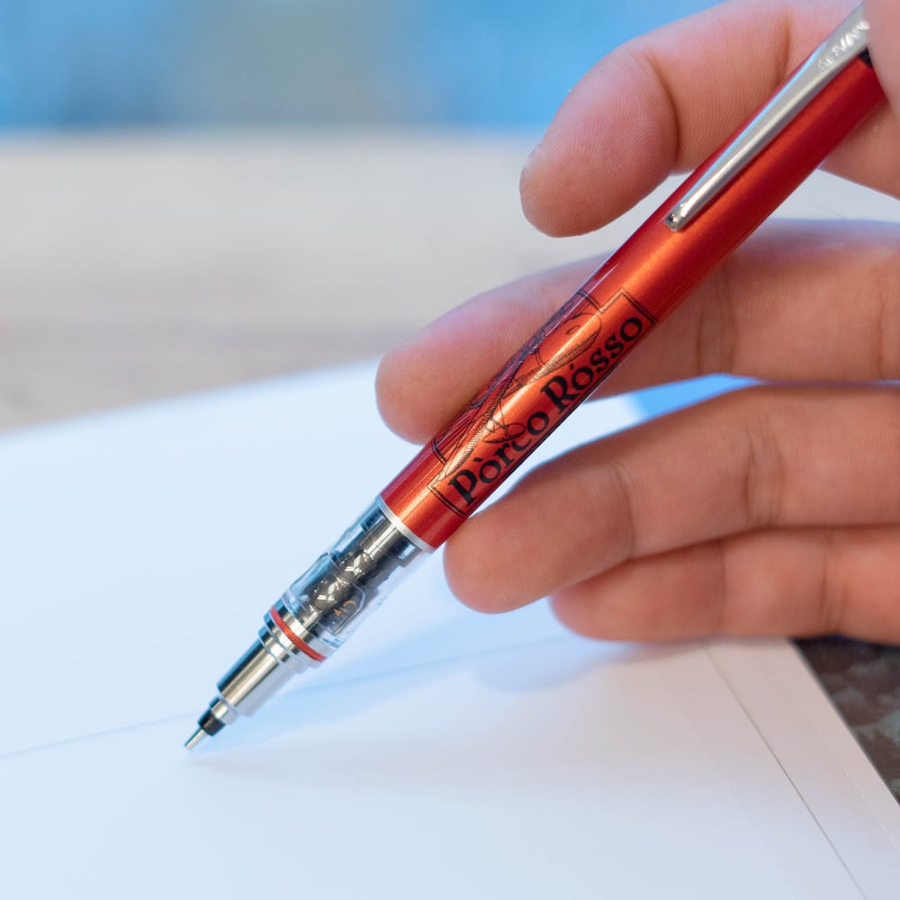 Porco Rosso × Uni Kuru Toga Advance 0.5mm Mechanical Pencil | Studio Ghibli