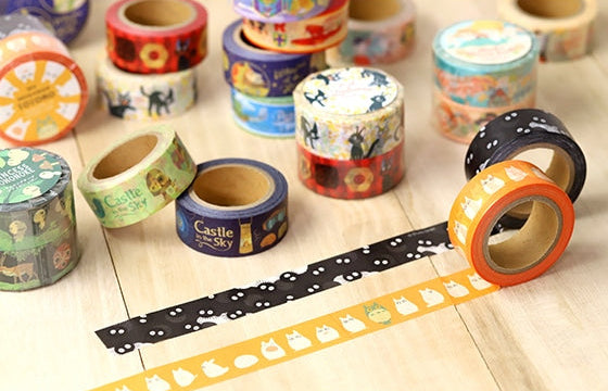 Kiki's Delivery Service Washi Tape/ Masking Tape Twin Set | Studio Ghibli