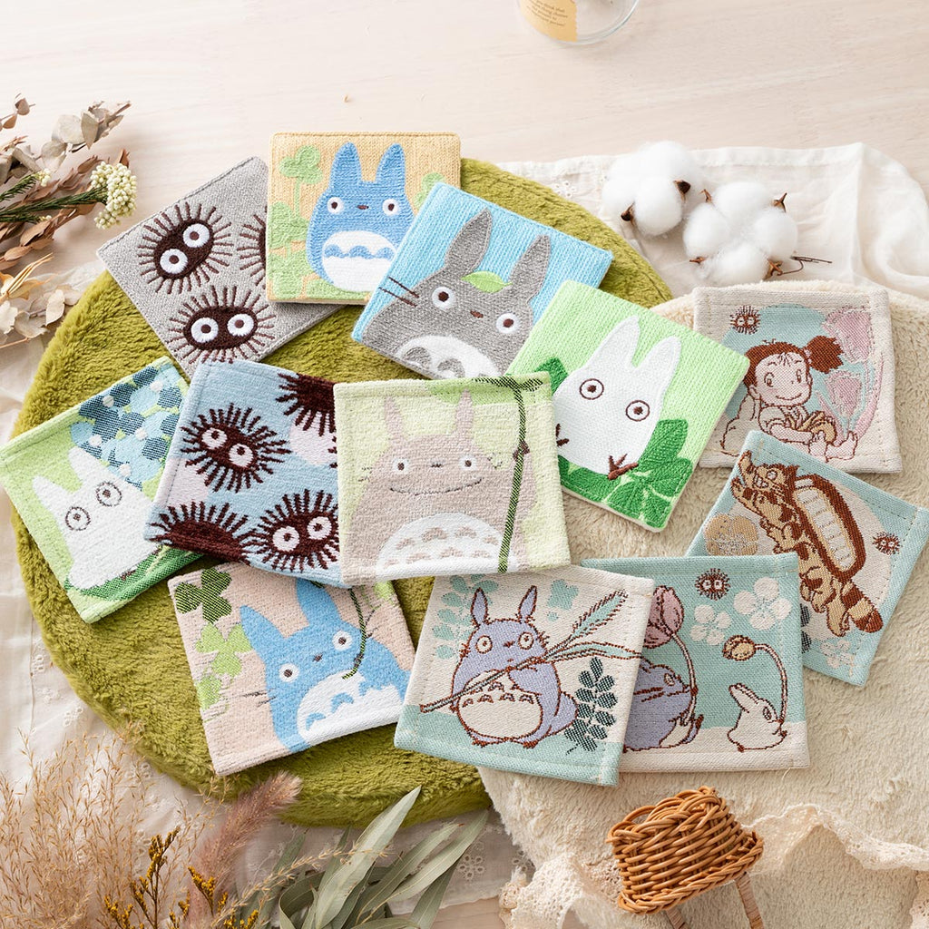 My Neighbor Totoro Woven Gobelin Coaster Set B | Studio Ghibli