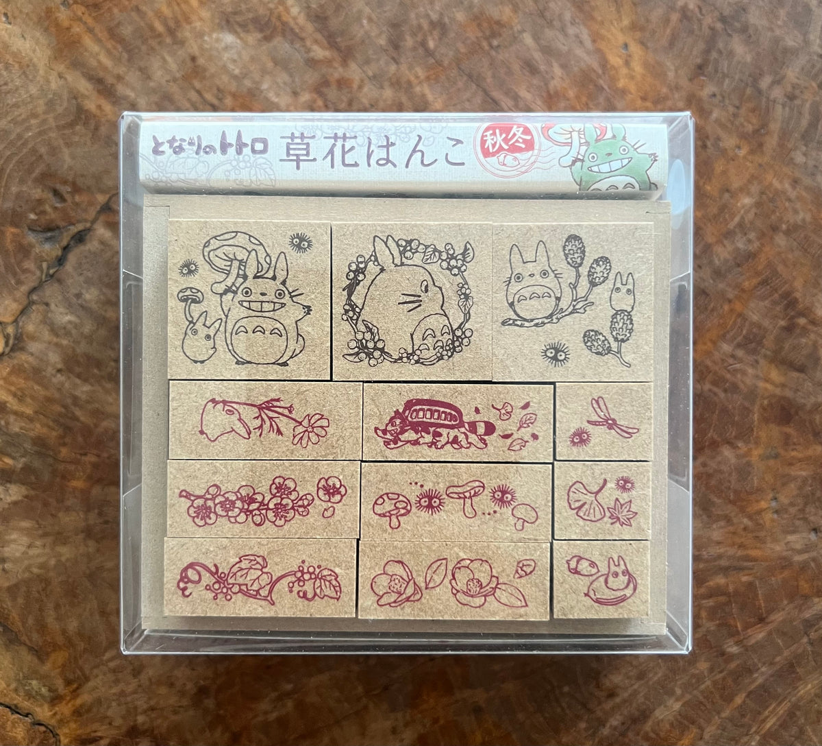 My Neighbor Totoro Rubber Stamp Set - Autumn & Winter | Studio Ghibli