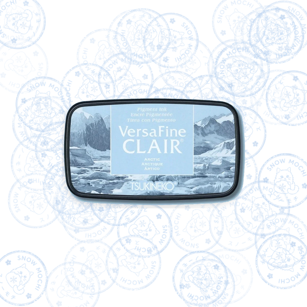 Tsukineko Versafine Clair Pigment Ink Pad | Stamp Pad - Blue Tones