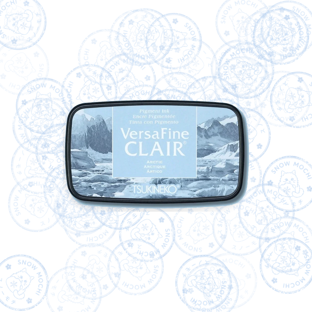 Tsukineko Versafine Clair Pigment Ink Pad | Stamp Pad - Blue Tones