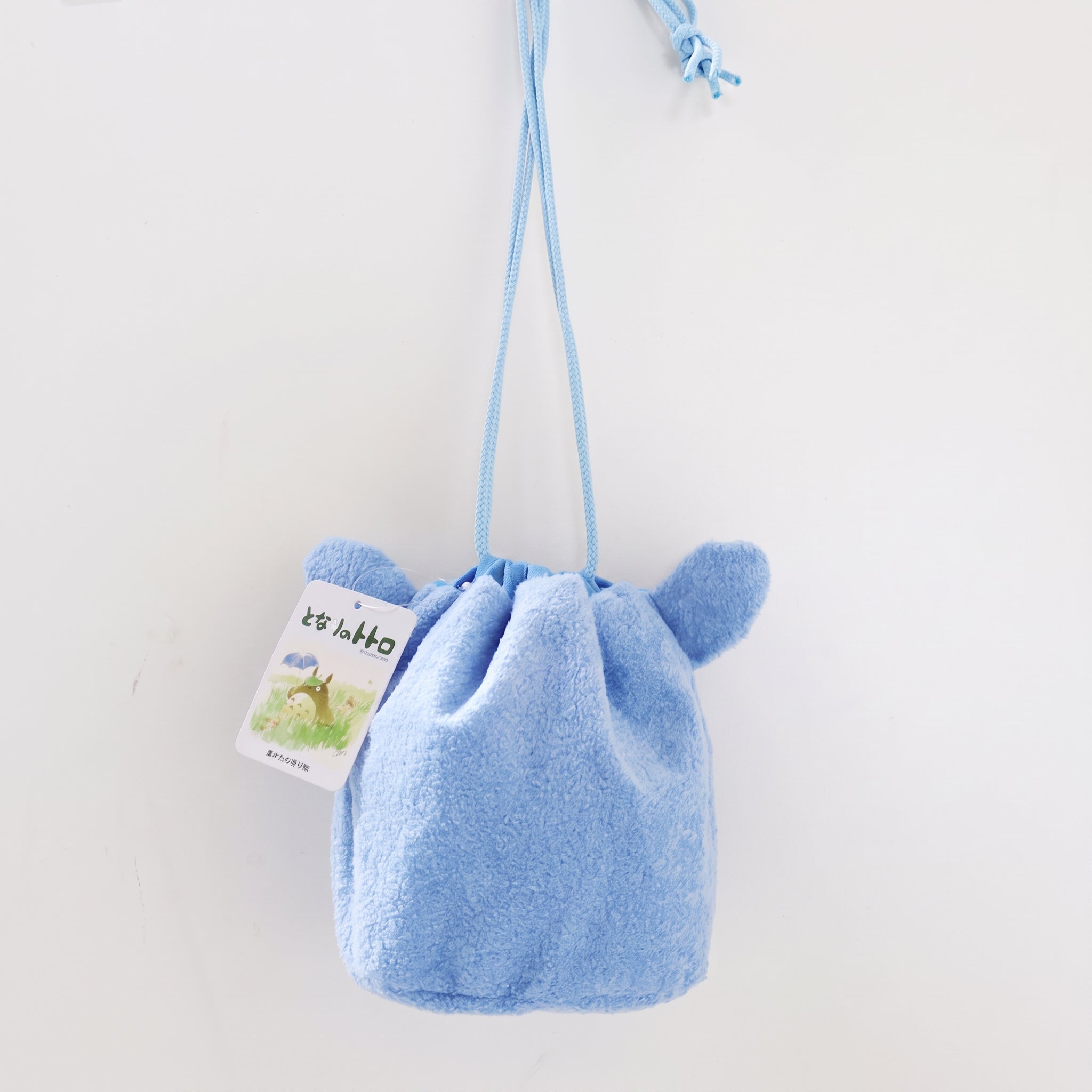 My Neighbor Totoro Blue Totoro Head-Shaped Drawstring Pouch | Studio Ghibli