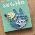 My Neighbor Totoro - Medium Totoro Metal Brooch/ Pin Badge GB03a | Studio Ghibli