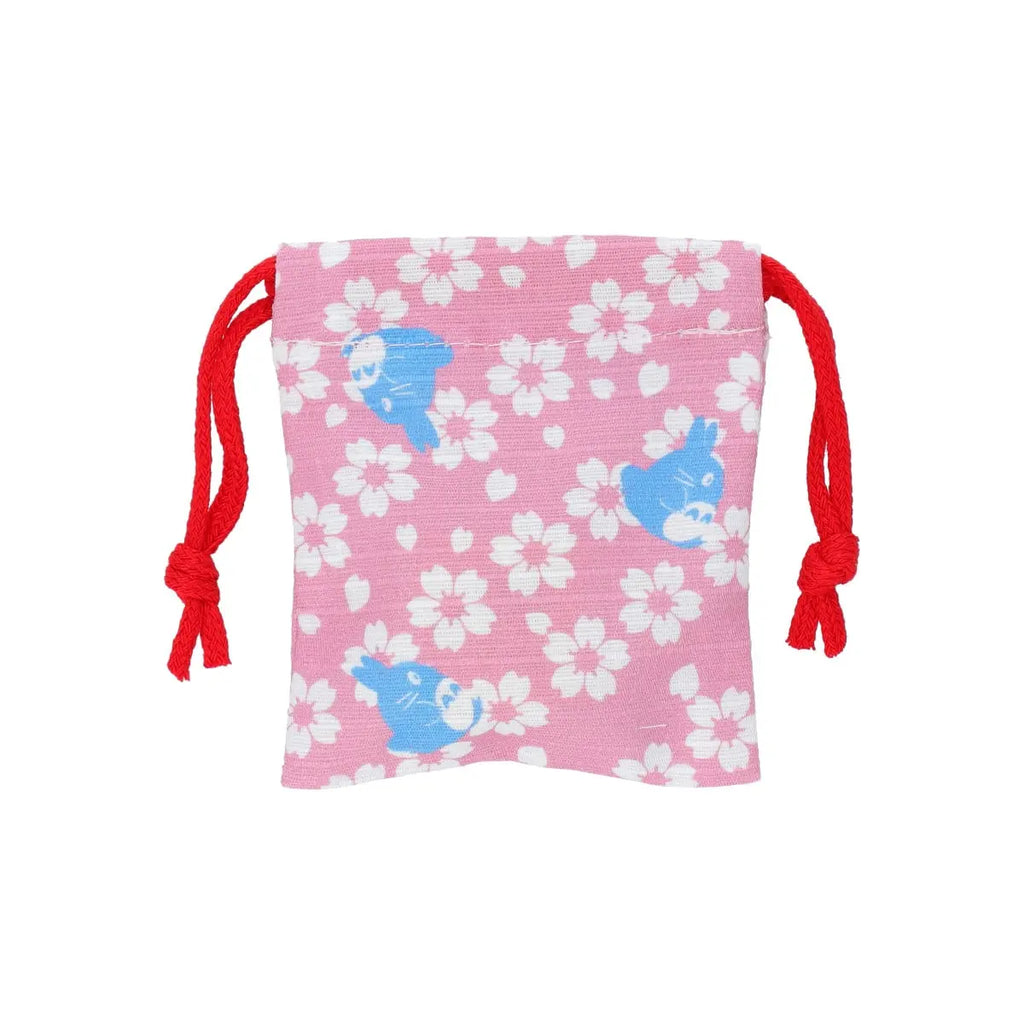 My Neighbor Totoro Stamp with Drawstring Bag – Totoro & Sakura | Studio Ghibli