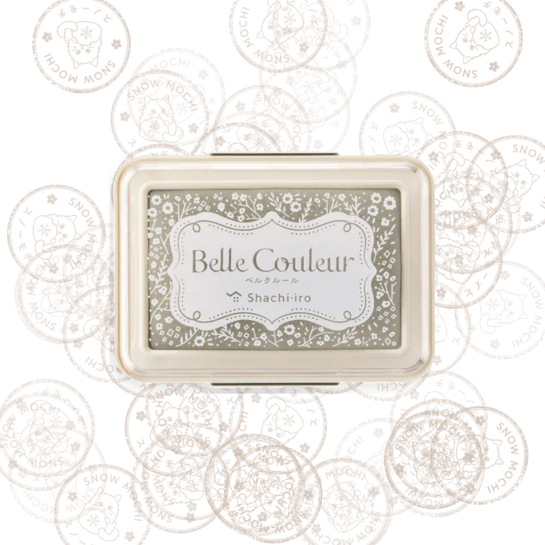 Shachihata Belle Couleur Pigment Ink Pad | Stamp Pad- 8 Assorted Colours