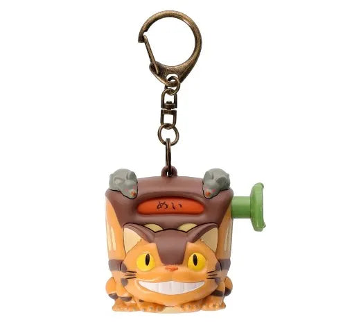 My Neighbor Totoro Catbus Destination Spinner Keyring | Bag Charm - Studio Ghibli