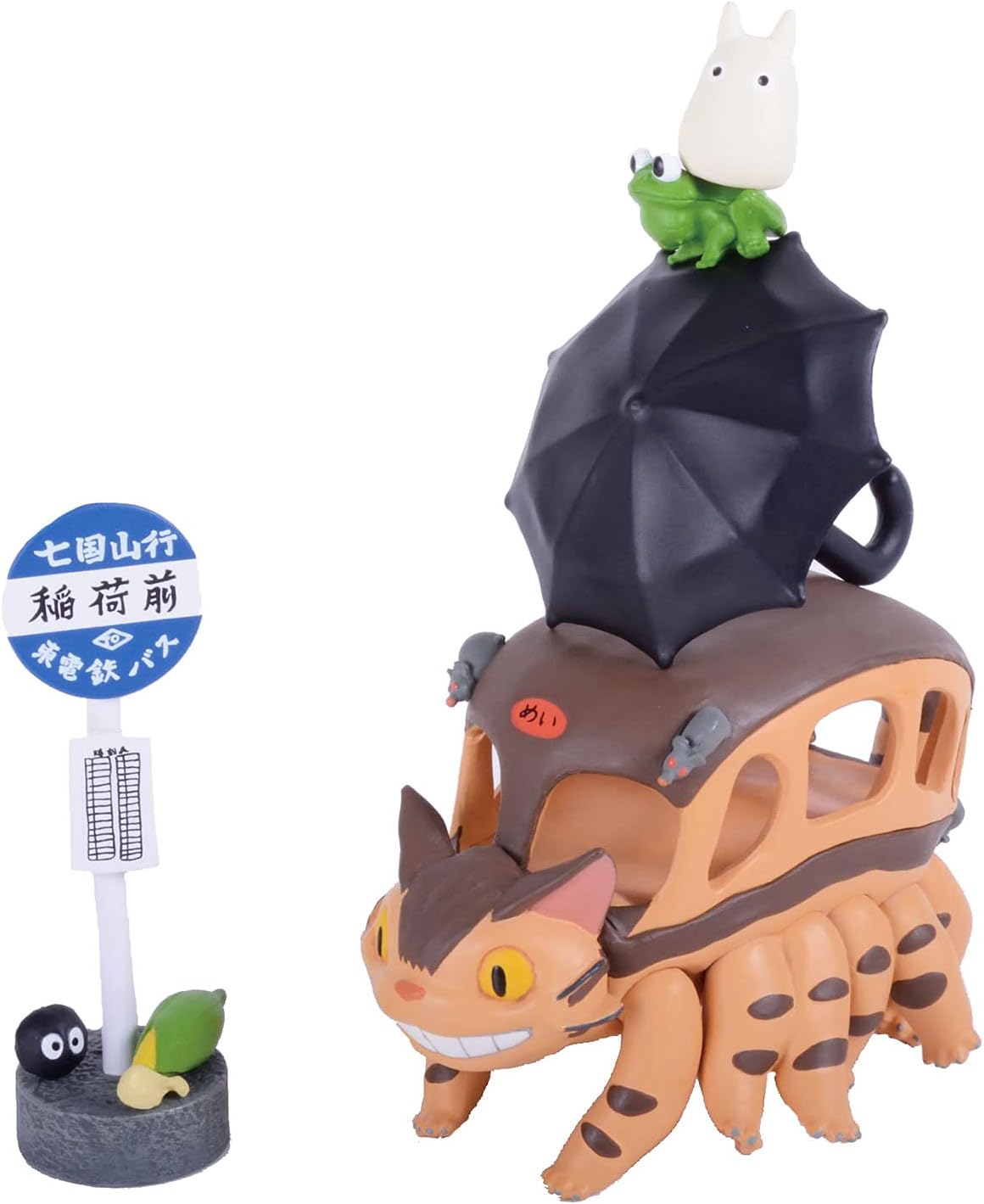 Ensky My Neighbor Totoro Catbus Nosechara Stacking Figures｜Studio Ghibli