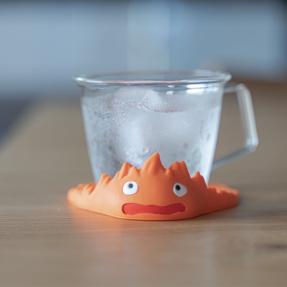 Howl’s Moving Castle Calcifer Silicone Coaster | Studio Ghibli