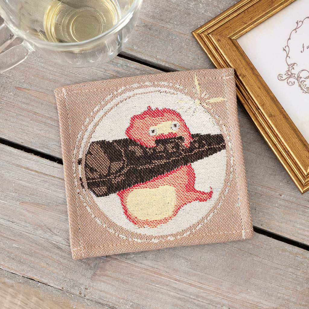 Howl’s Moving Castle Woven Gobelin Coaster | Studio Ghibli