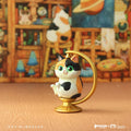 Cottonlion × Partner Toys – Cat Globe Collectible Figure Limited Edition 🧡🤍🖤 Calico Cat🧡🤍🖤