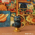 Cottonlion × Partner Toys – Cat Globe Collectible Figure Limited Edition 🖤 Black Cat  🖤