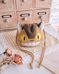 My Neighbor Totoro Catbus Head-Shaped Drawstring Pouch | Studio Ghibli