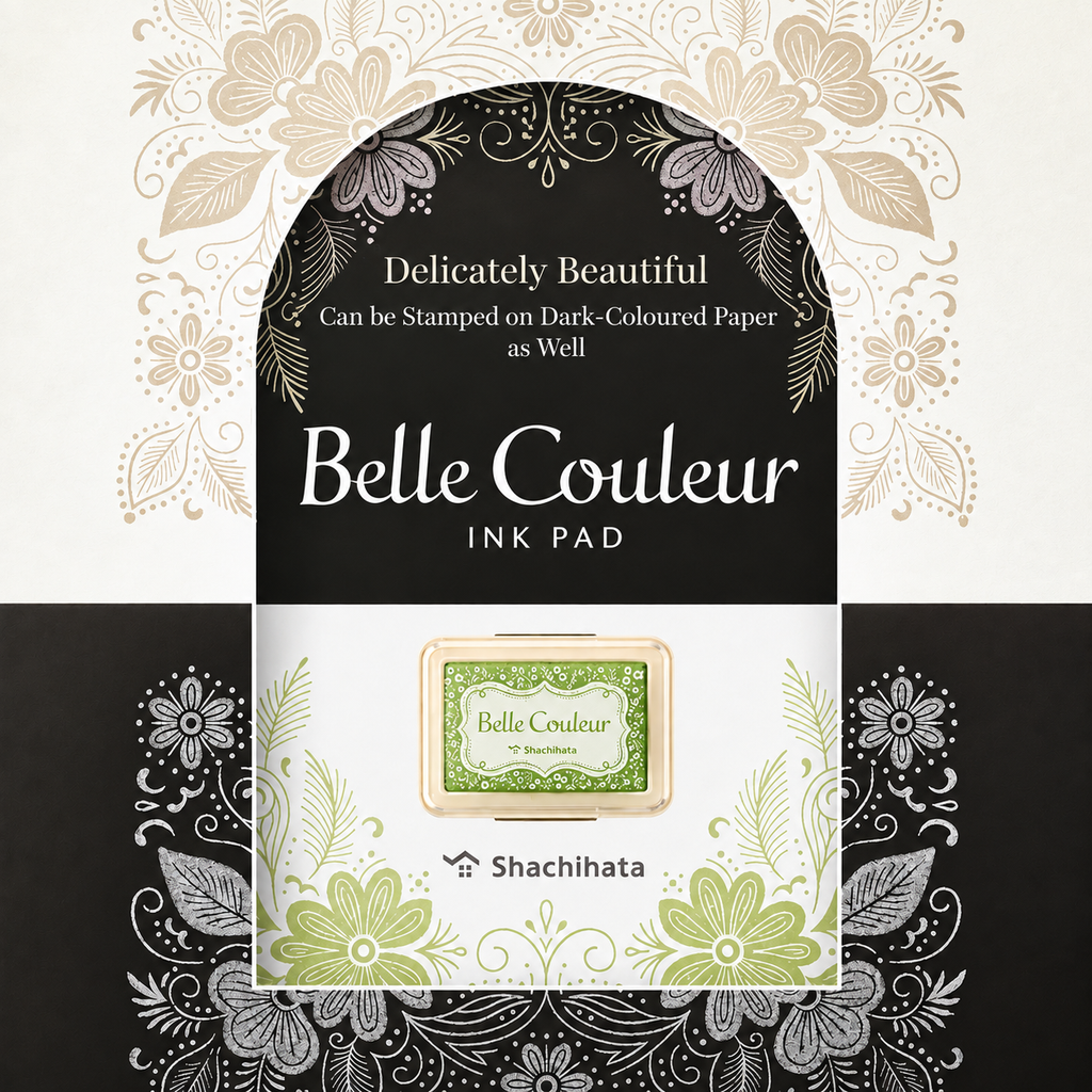 Shachihata Belle Couleur Pigment Ink Pad - Assorted Colours | Rubber Stamp Companion