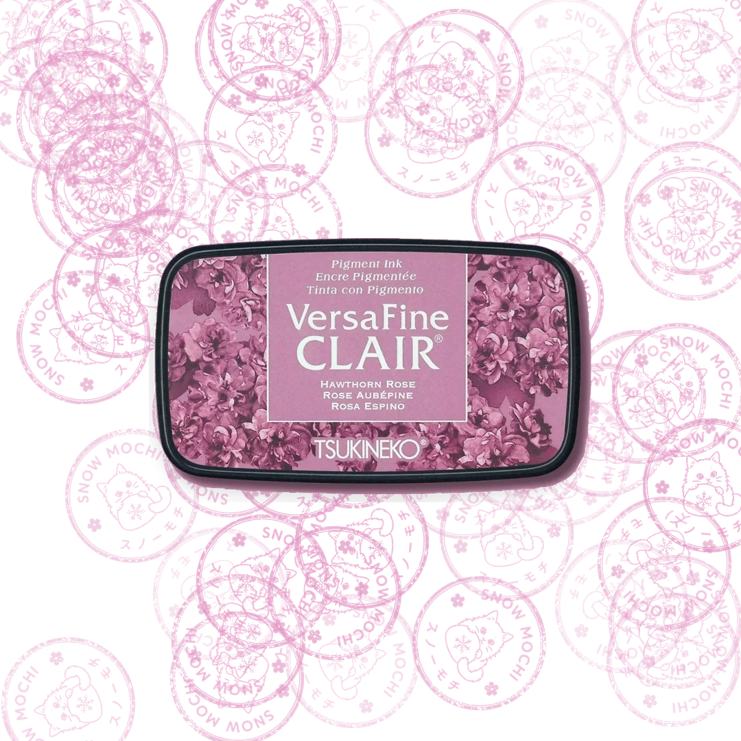 Tsukineko Versafine Clair Pigment Ink Pad | Stamp Pad  - Pink Tones