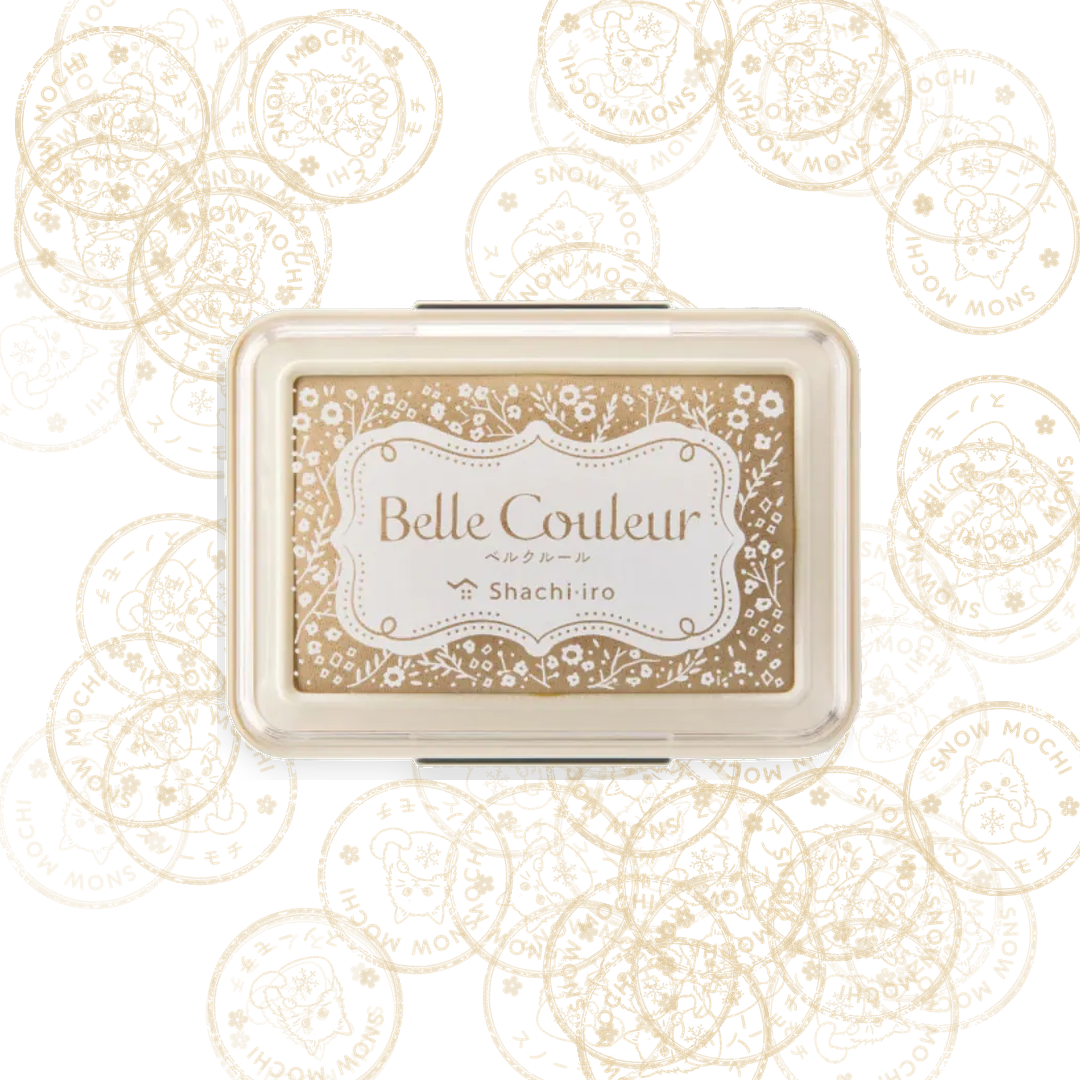 Shachihata Belle Couleur Pigment Ink Pad | Stamp Pad- 8 Assorted Colours