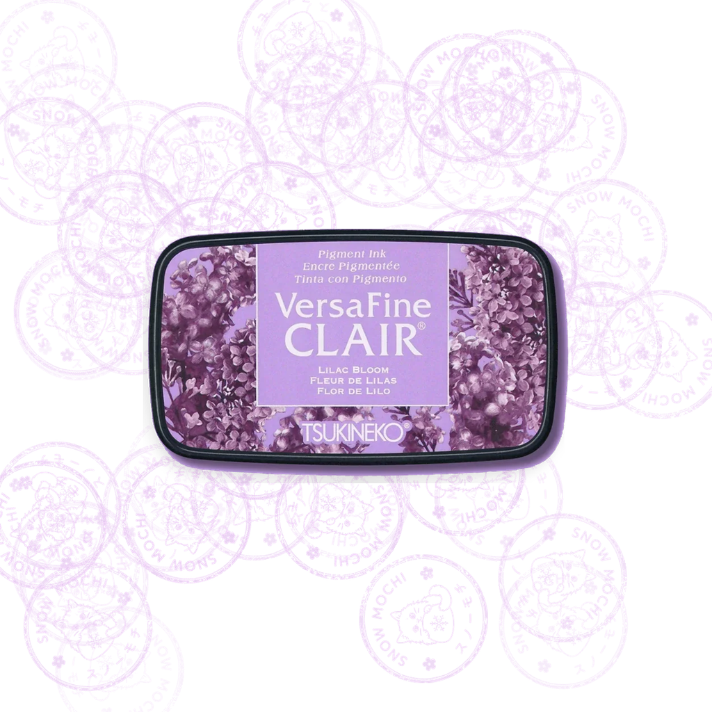 Tsukineko Versafine Clair Pigment Ink Pad | Stamp Pad  - Purple Tones