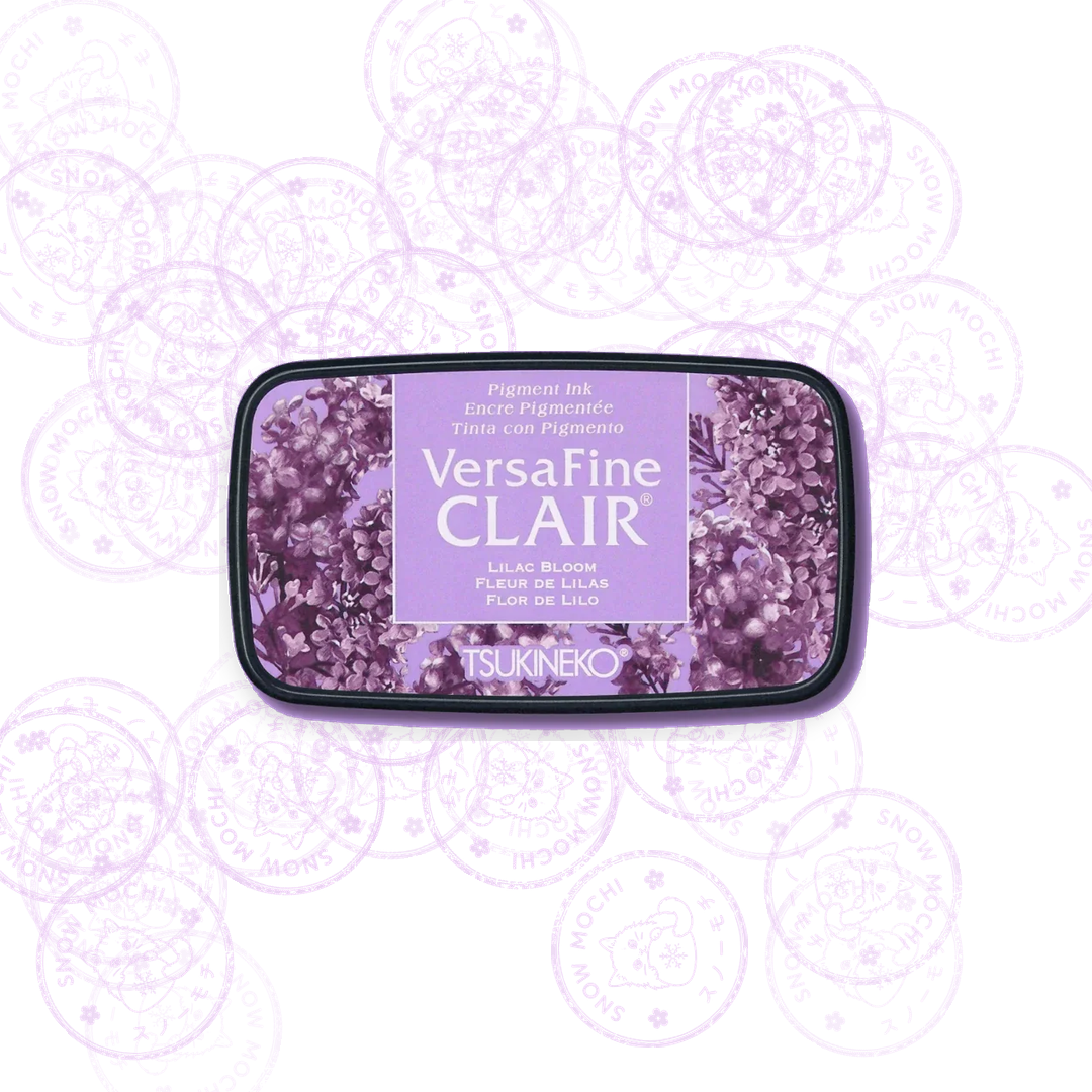 Tsukineko Versafine Clair Pigment Ink Pad | Stamp Pad  - Purple Tones