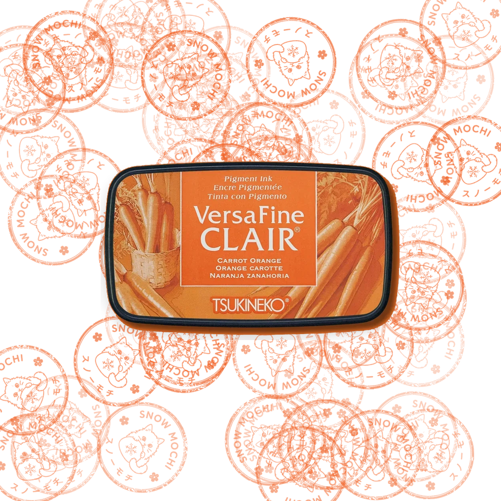Tsukineko Versafine Clair Pigment Ink Pad | Stamp Pad  - Orange & Yellow Tones