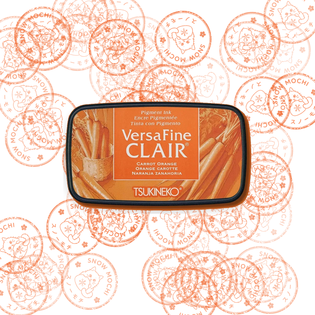 Tsukineko Versafine Clair Pigment Ink Pad | Stamp Pad  - Orange & Yellow Tones