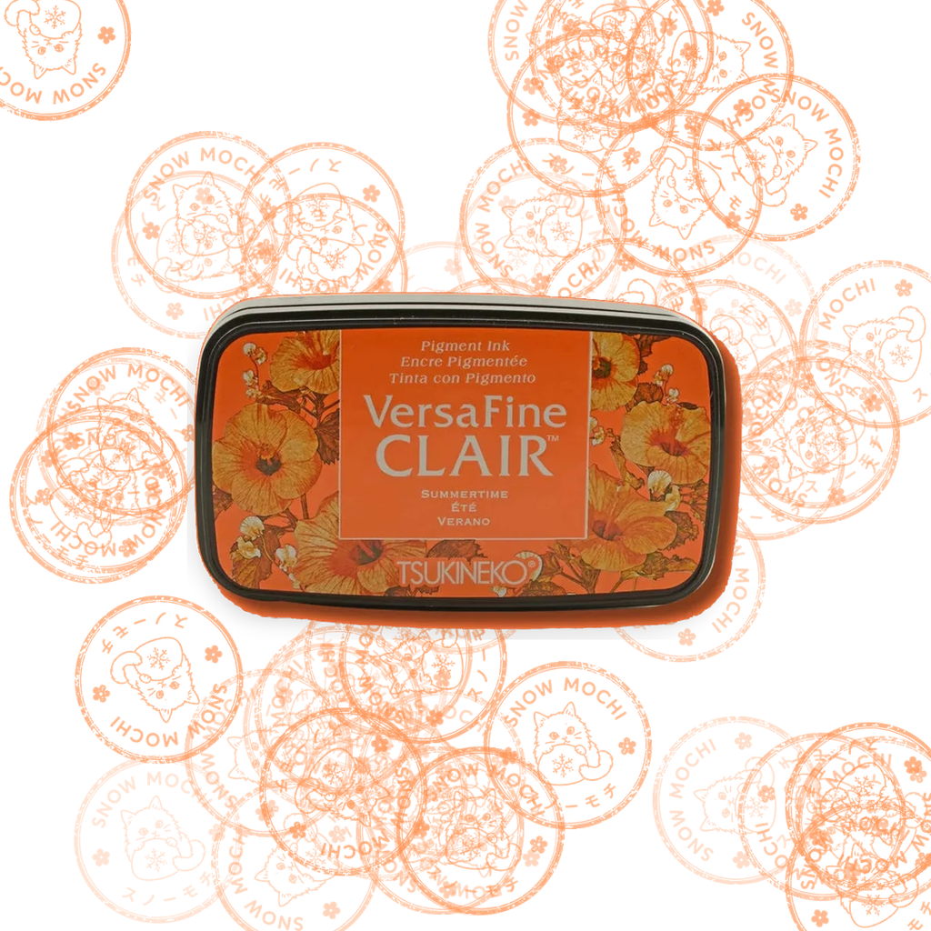 Tsukineko Versafine Clair Pigment Ink Pad | Stamp Pad  - Orange & Yellow Tones