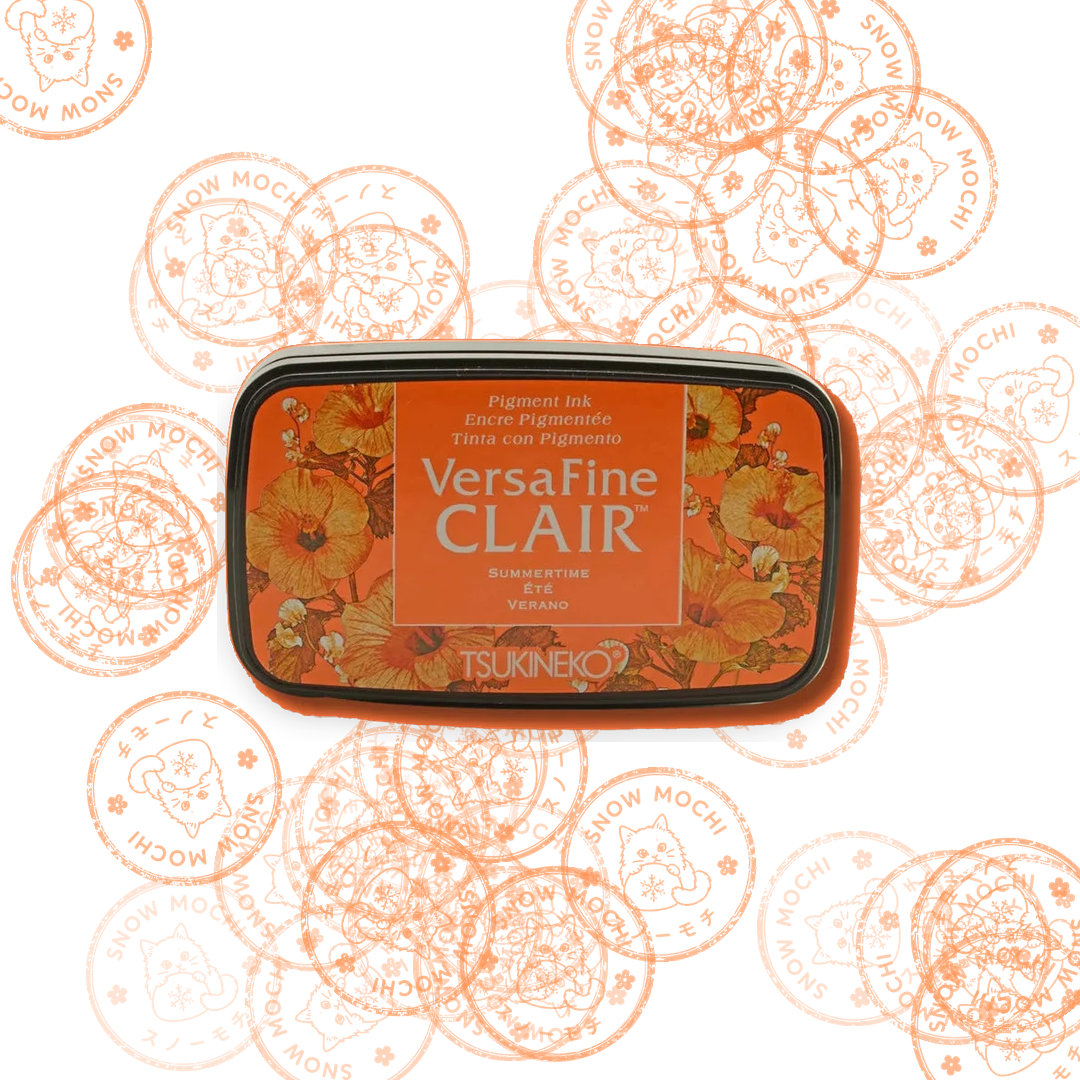 Tsukineko Versafine Clair Pigment Ink Pad | Stamp Pad  - Orange & Yellow Tones