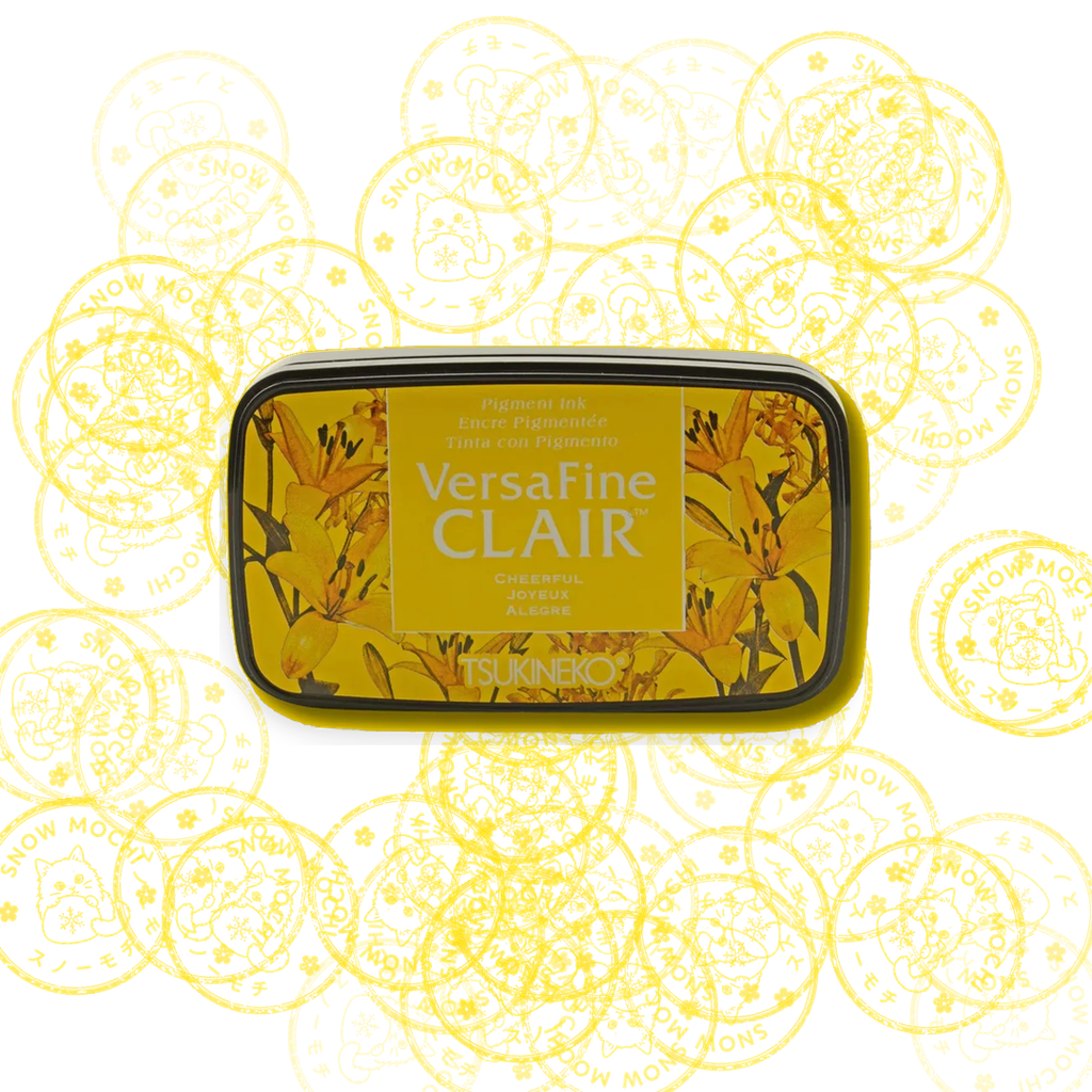 Tsukineko Versafine Clair Pigment Ink Pad | Stamp Pad  - Orange & Yellow Tones