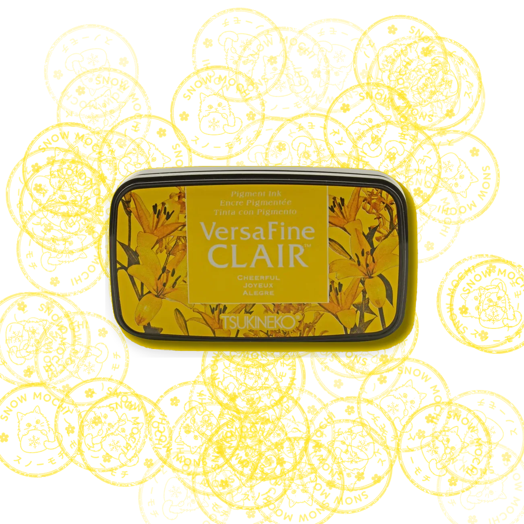 Tsukineko Versafine Clair Pigment Ink Pad | Stamp Pad  - Orange & Yellow Tones