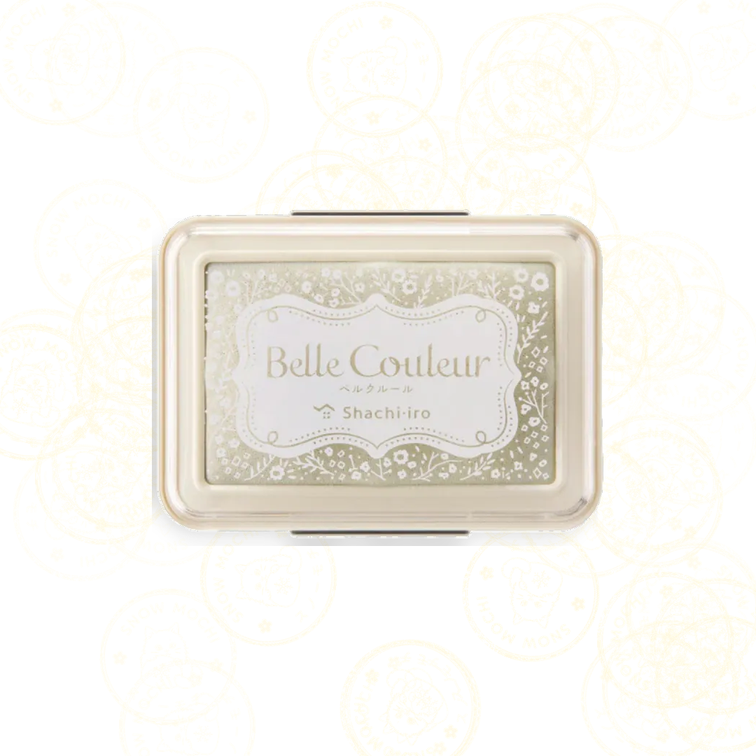 Shachihata Belle Couleur Pigment Ink Pad | Stamp Pad- 8 Assorted Colours