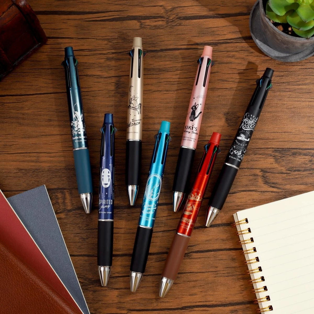 Howl's Moving Castle Calcifer Uniball JETSTREAM 4 & 1 Multi-Function Pen | Studio Ghibli