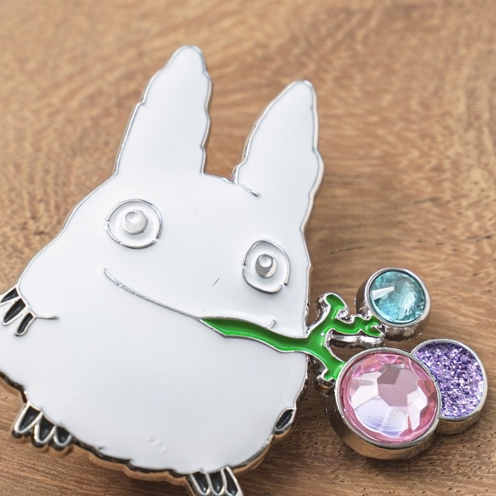 My Neighbor Totoro - Small Totoro Metal Brooch/ Pin Badge GB04a | Studio Ghibli