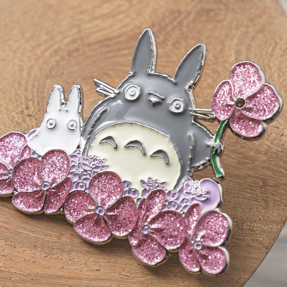 My Neighbor Totoro - Big & Small Totoro Metal Brooch/ Pin Badge GB05a | Studio Ghibli