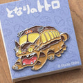My Neighbor Totoro Catbus Metal Brooch/ Pin Badge GB06a | Studio Ghibli
