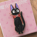 Kiki’s Delivery Service Jiji Metal Brooch/ Pin Badge GB07a | Studio Ghibli