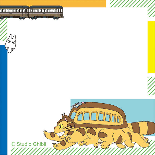 My Neighbor Totoro Memo Pad - Vehicles Series | Studio Ghibli