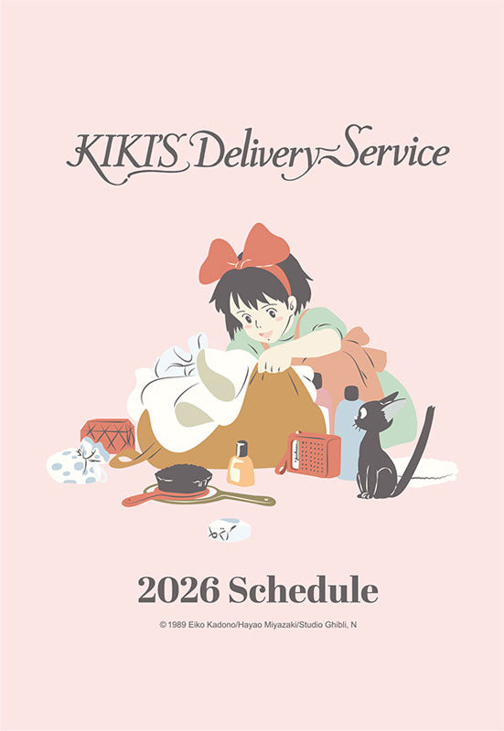 Kiki's Delivery Service 2026 B6 Planner Diary | Studio Ghibli Schedule Book