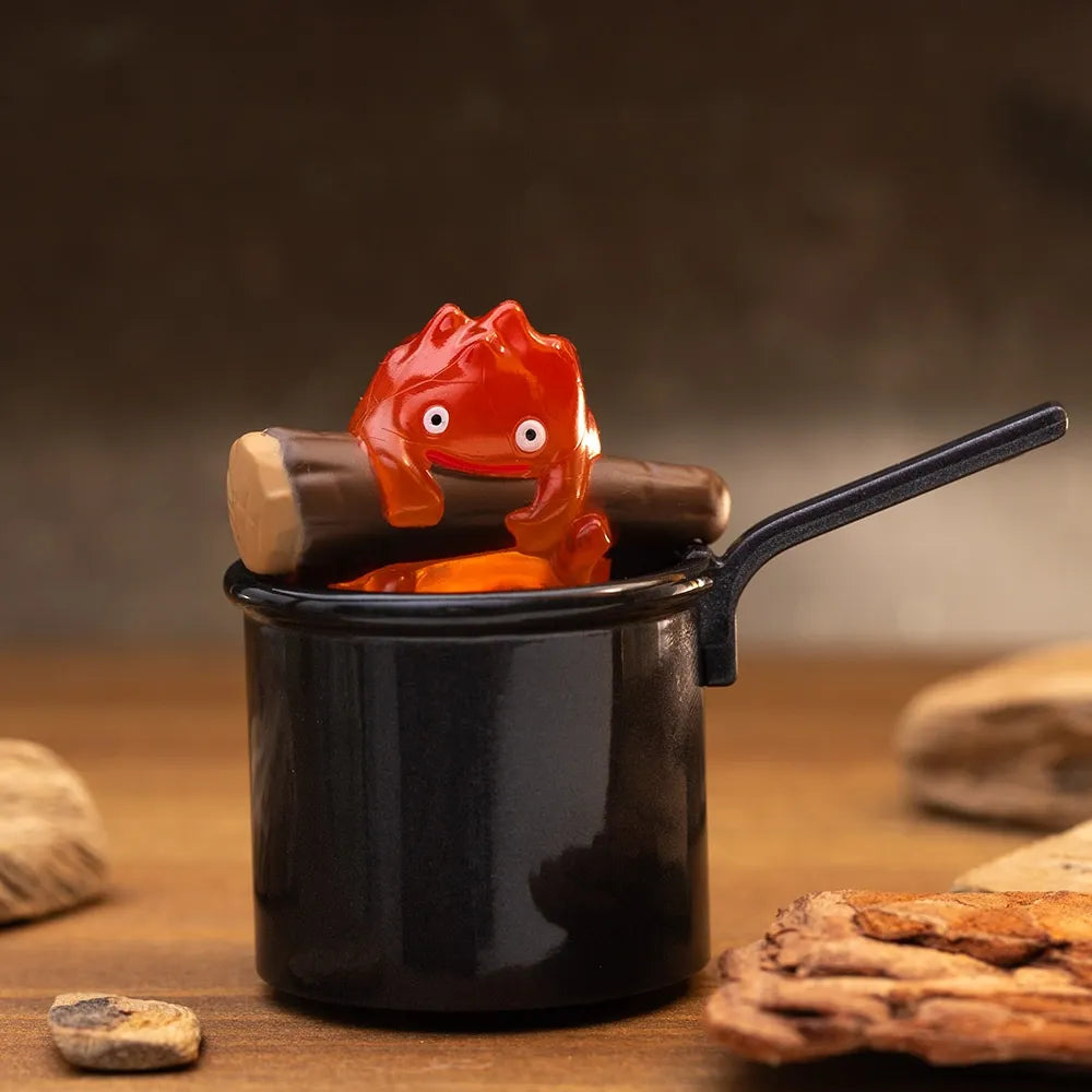 Howl's Moving Castle Calcifer Toy Car| Dream Tomica Studio Ghibli Collection