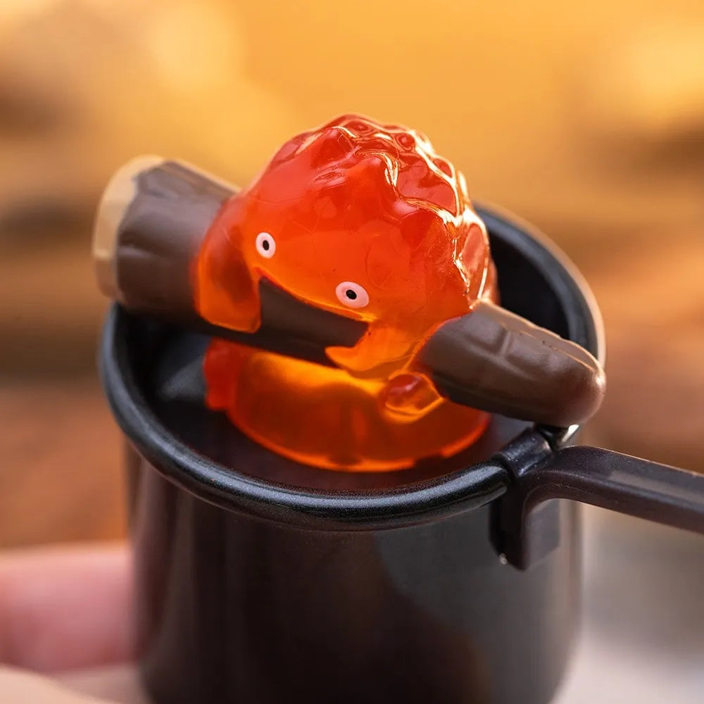 Howl's Moving Castle Calcifer Toy Car| Dream Tomica Studio Ghibli Collection