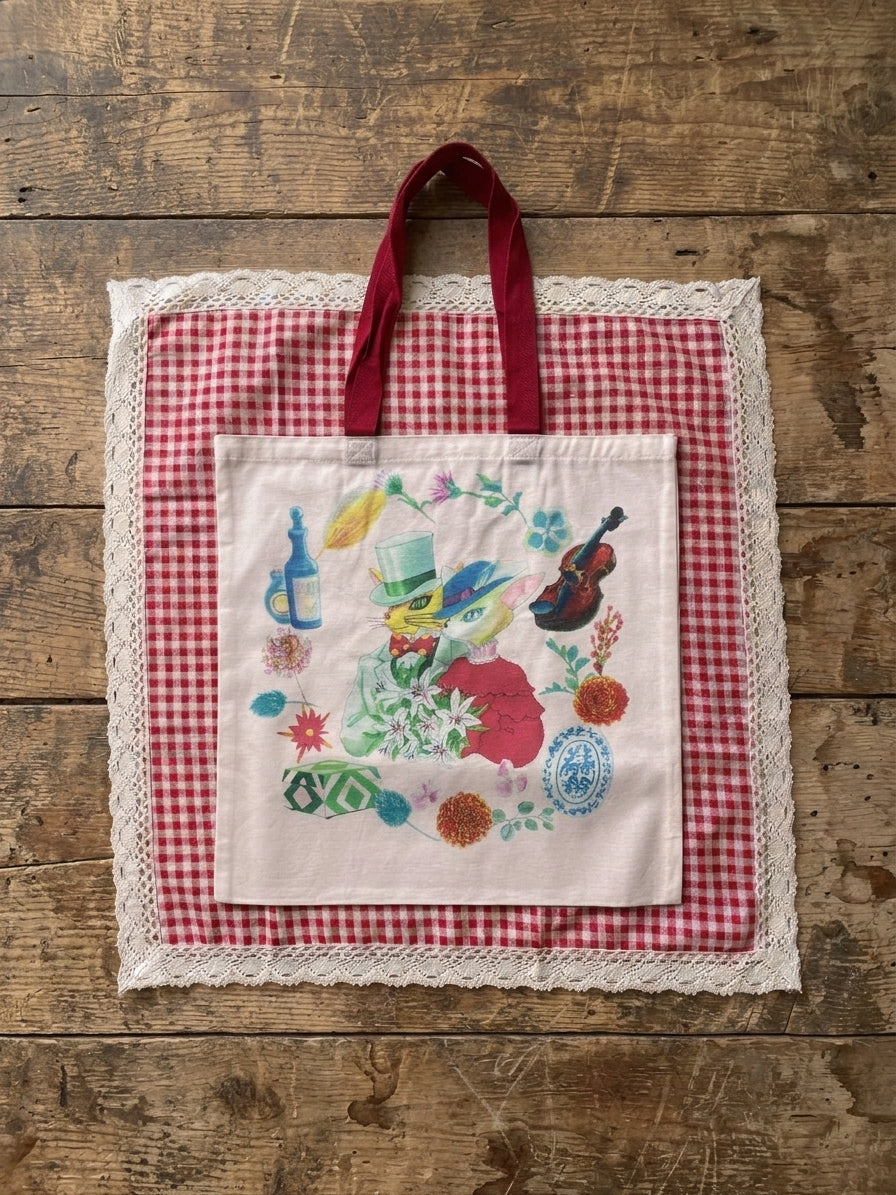 Whisper of the Heart X Donguri Closet Doubled-sided Tote Bag｜Studio Ghibli