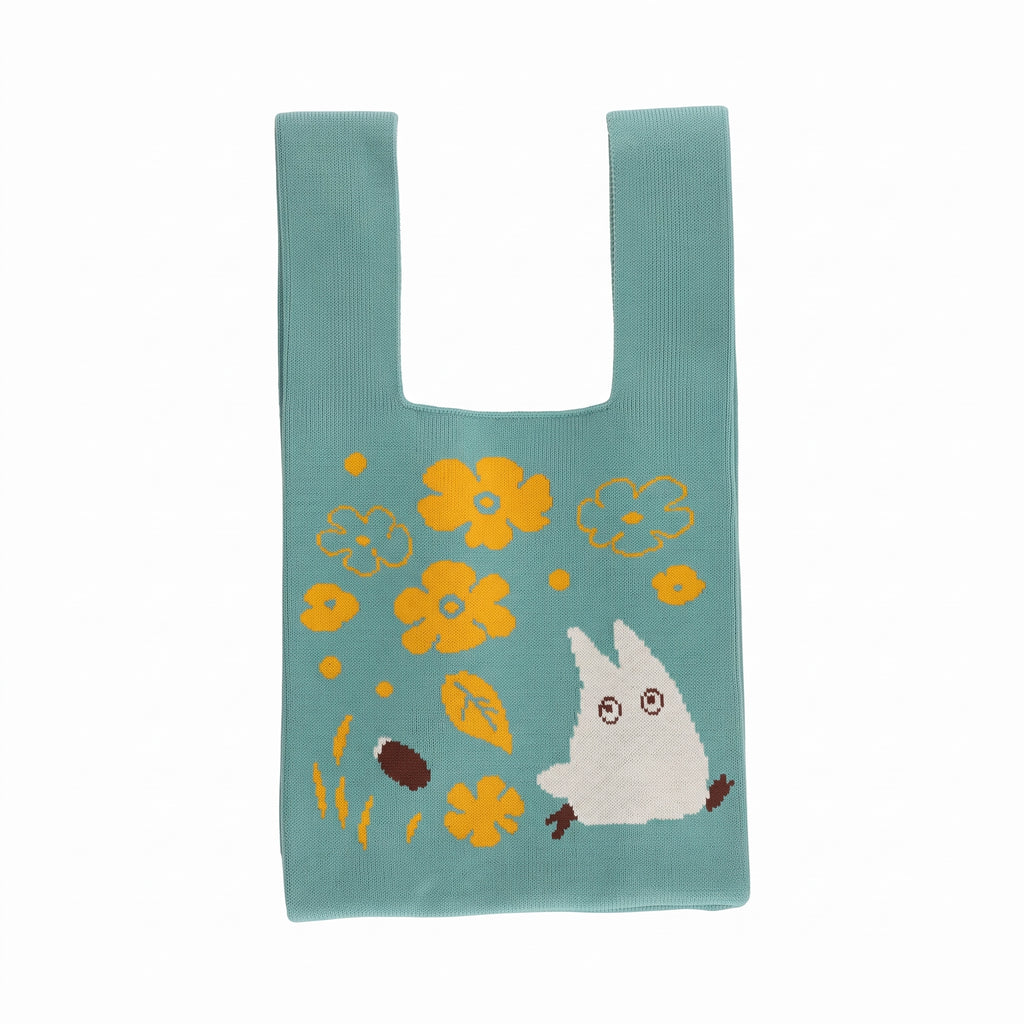 My Neighbor Totoro Knit Marché Bag