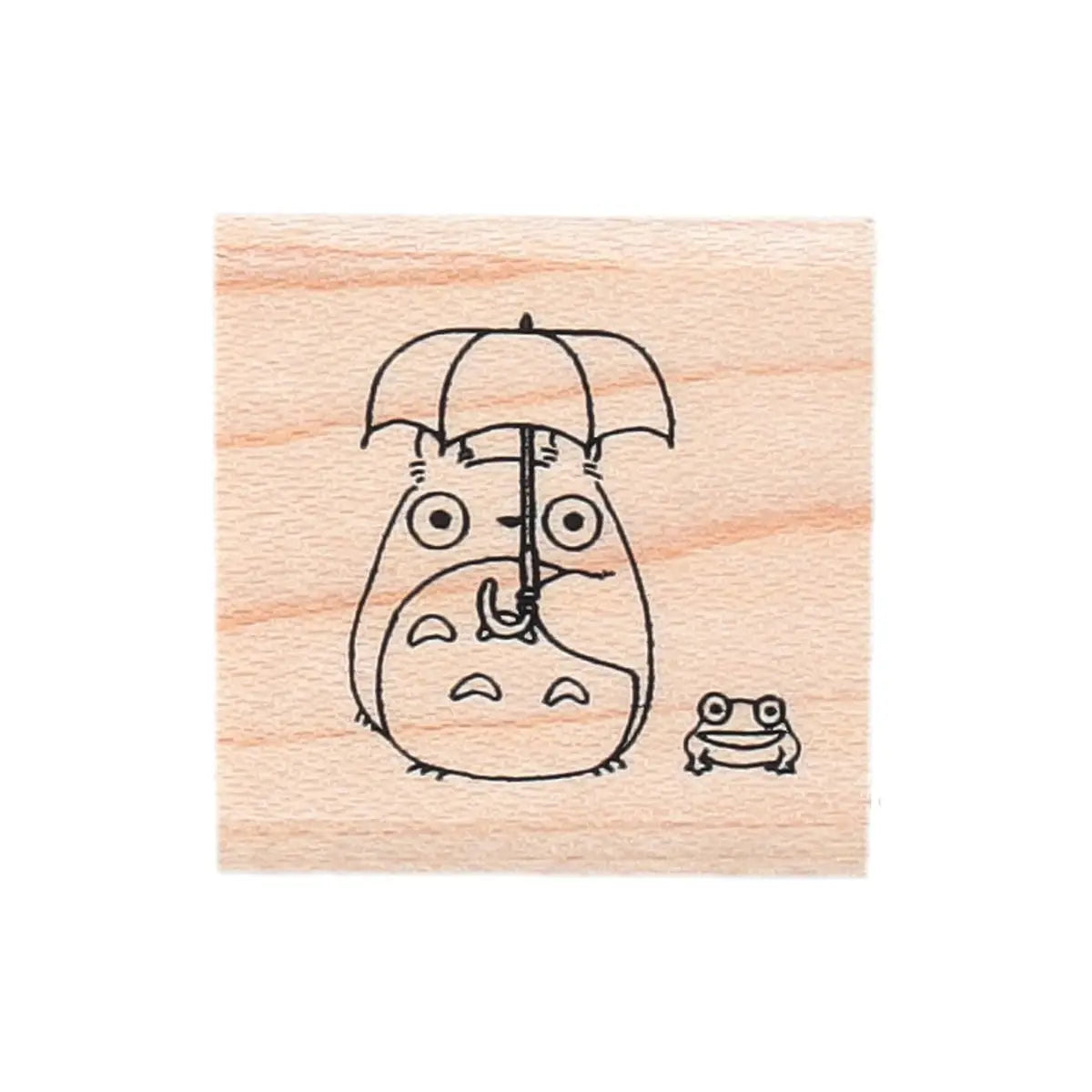 My Neighbor Totoro Stamp with Drawstring Bag – Totoro & Frog | Studio Ghibli